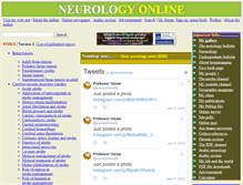 Tablet Screenshot of neurologyonline.yassermetwally.com
