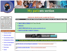 Tablet Screenshot of patients.yassermetwally.com